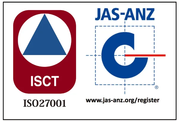ISO/IEC 27001 ISMS認証ロゴ